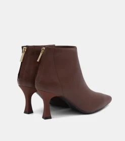 TRONCHETTI PELLE CASTAGNO