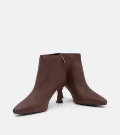 TRONCHETTI PELLE CASTAGNO