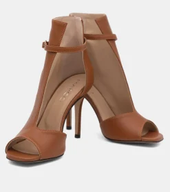 TRONCHETTI PELLE CUOIO