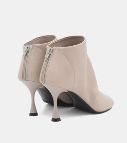 TRONCHETTI PELLE GRIGIO