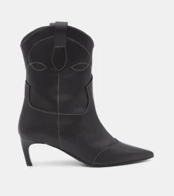 TRONCHETTI PELLE NERO