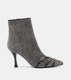 TRONCHETTI TESSUTO GRIGIO